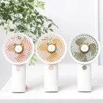 100C L-612 Handheld Mini Rechargeable Cooling Fan