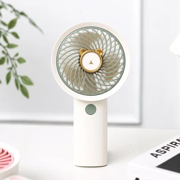 L-612 Handheld Mini Rechargeable Cooling Fan - Image 4