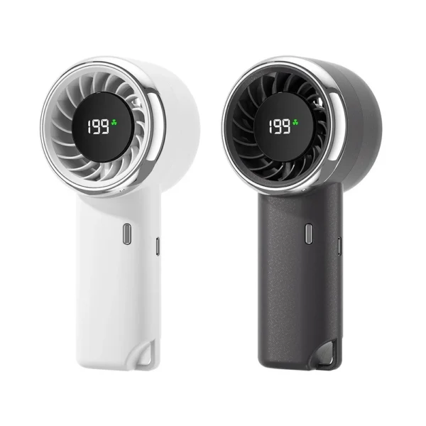 107 Handheld Mini Rechargeable Cooling Fan - Portable Electric Handheld Fan - Image 1