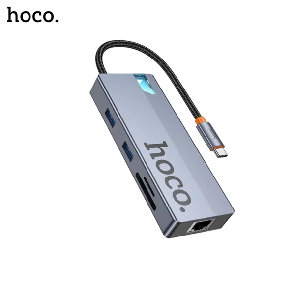 12B HOCO HB52 Wow 8 in 1 Multi Function Converter