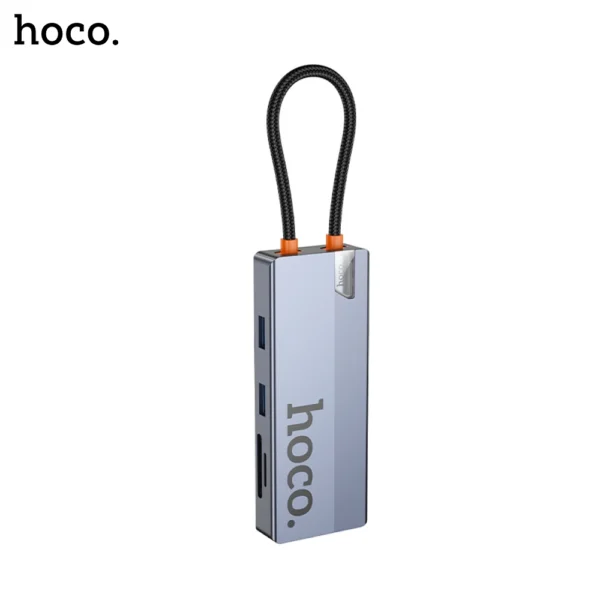 12D HOCO HB52 Wow 8 in 1 Multi Function Converter