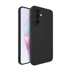 Camera Lens Black TPU Gel Case For Samsung A56