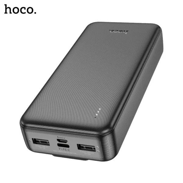 HOCO J118A Speed Energy Power Bank With Built In Charging Cables - 20000mAh - Image 2