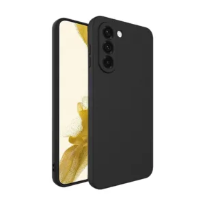 Camera Lens Black TPU Gel Case For Samsung S22