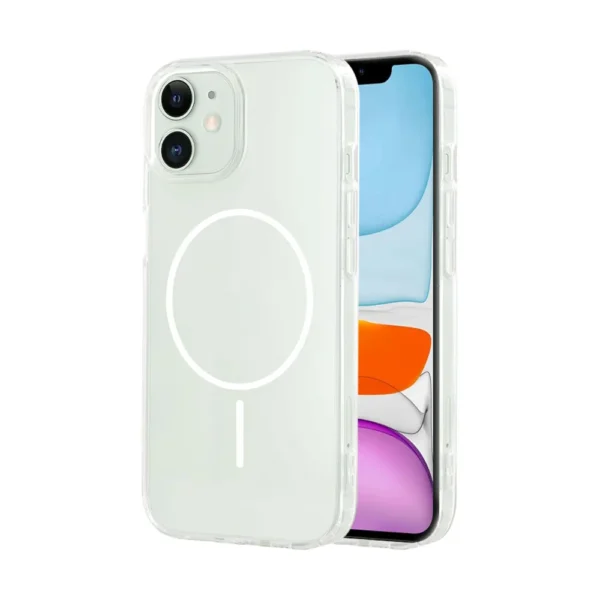 18B Clear TPU Magsafe Case iPhone 11 White