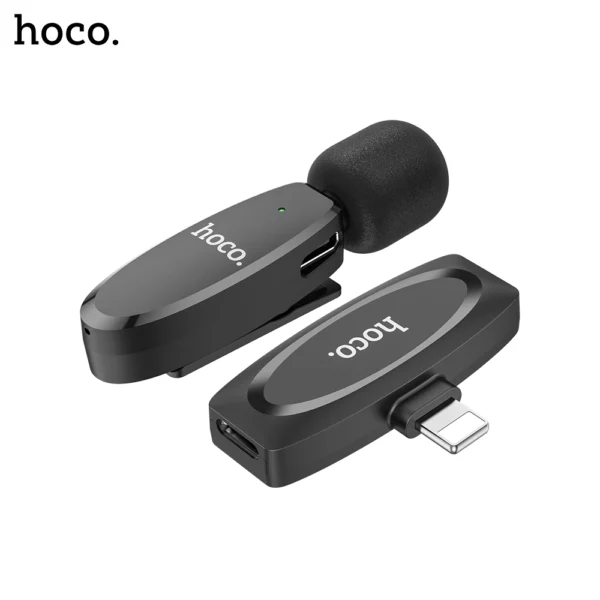 1B Hoco L15 iP Crystal lavalier wireless digital microphone