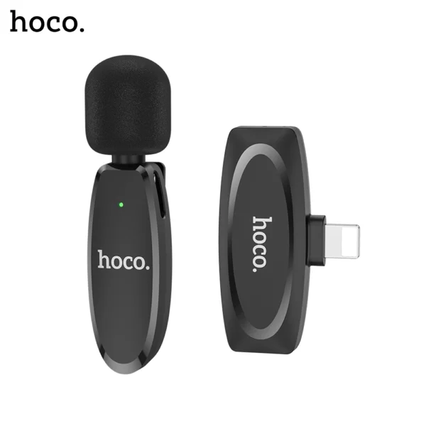1C Hoco L15 iP Crystal lavalier wireless digital microphone
