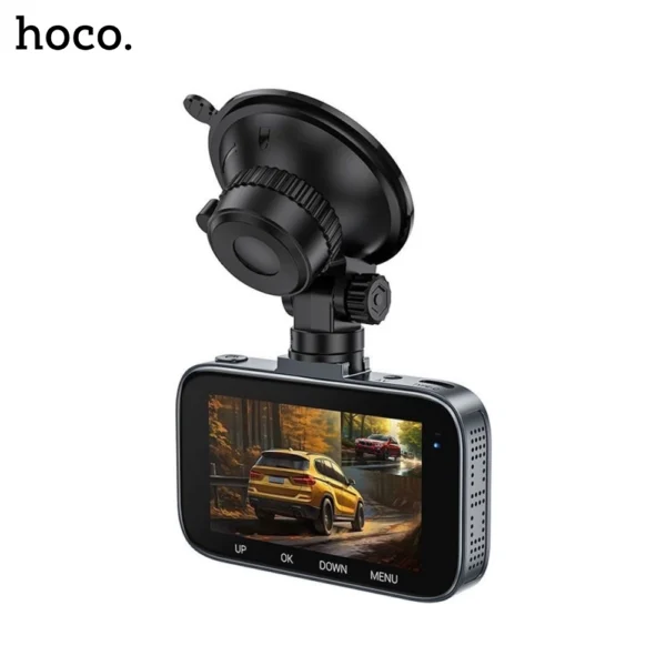HOCO DV6 3 inch Display Dual Channel Driving Recorder With Rear Camera - Image 3