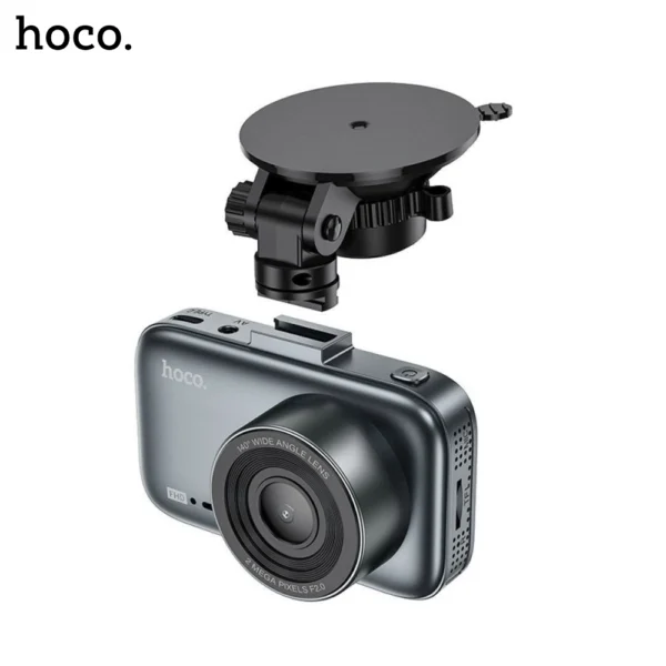 HOCO DV6 3 inch Display Dual Channel Driving Recorder With Rear Camera - Image 4