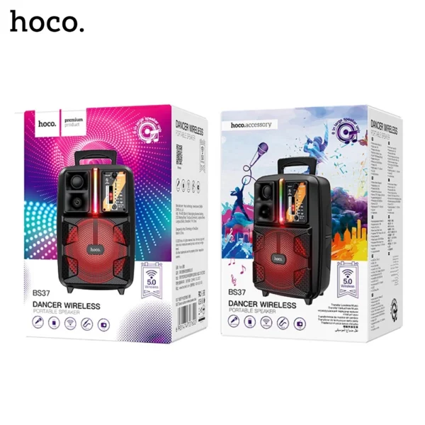 HOCO BS37 Dancer Outdoor Wireless Portable Speaker - Image 1