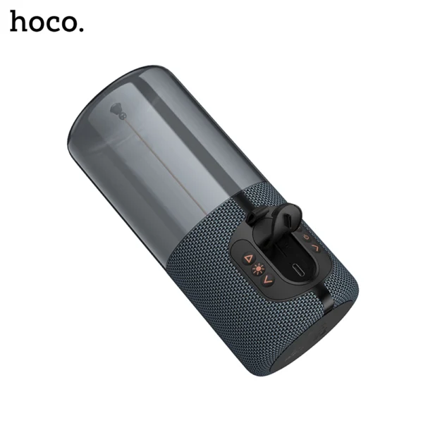 HOCO BS64 Rocker Wireless BT Speaker With Magnetic Light - Image 4