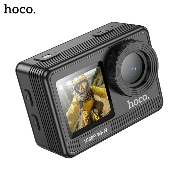 HOCO DV103 Action Sports Camera With Dual Color Screen HD 1080P/30FPS - Image 3