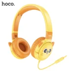 34D HOCO W61 Voice Children Head Mounted Wired Earphones