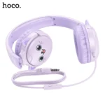 34F HOCO W61 Voice Children Head Mounted Wired Earphones