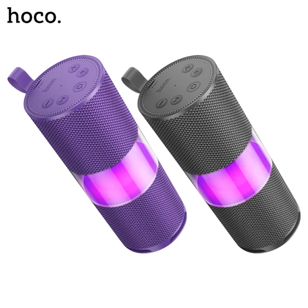 HOCO HC29 Halo Sports Bluetooth Speaker With Colorful LED - Image 2