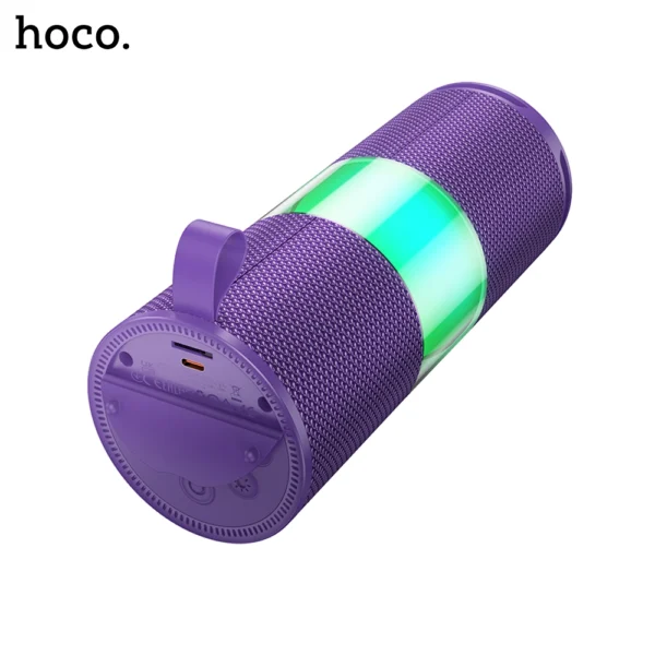 HOCO HC29 Halo Sports Bluetooth Speaker With Colorful LED - Image 3