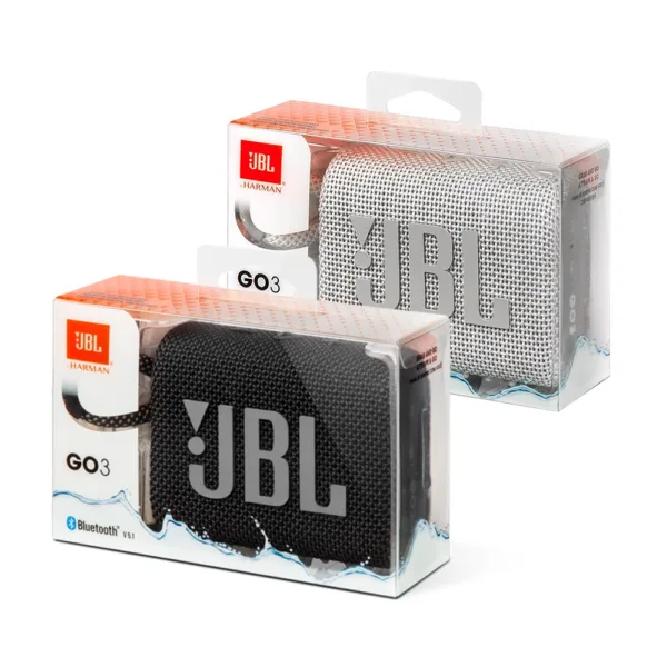 3A JBL Go 3 Portable Waterproof Speaker Boltify Limited T/A iShine Trade
