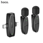 3B HOCO L15 Dual Mic Clip on Wireless Digital Microphone for iPhone Type-C