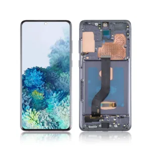 40A Replacement LCD Screen For Samsung Galaxy S20 Plus 5G (G986) Black With Frame