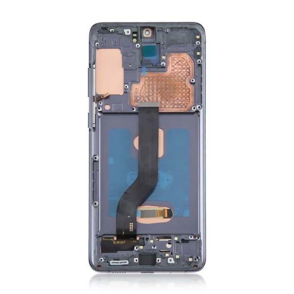 Replacement LCD Screen For Samsung Galaxy S20 Plus 5G (G986) Black - With Frame - Image 3