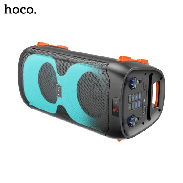 HOCO BS53 Manhattan Dual Mic Outdoor Portable Wireless BT Speaker - Image 3