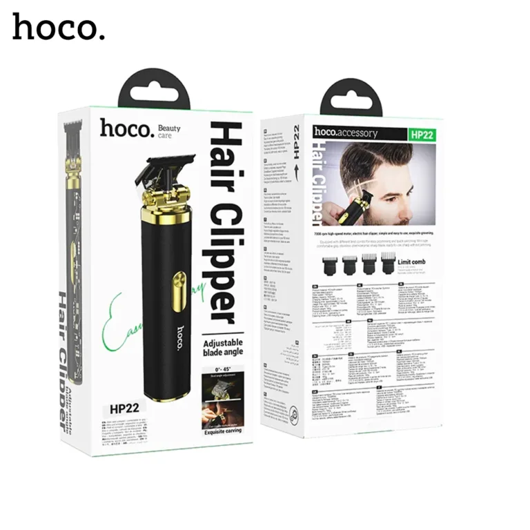 45A HOCO HP22 Retro Design Engraving Electric Hair Clipper Boltify Limited T/A iShine Trade