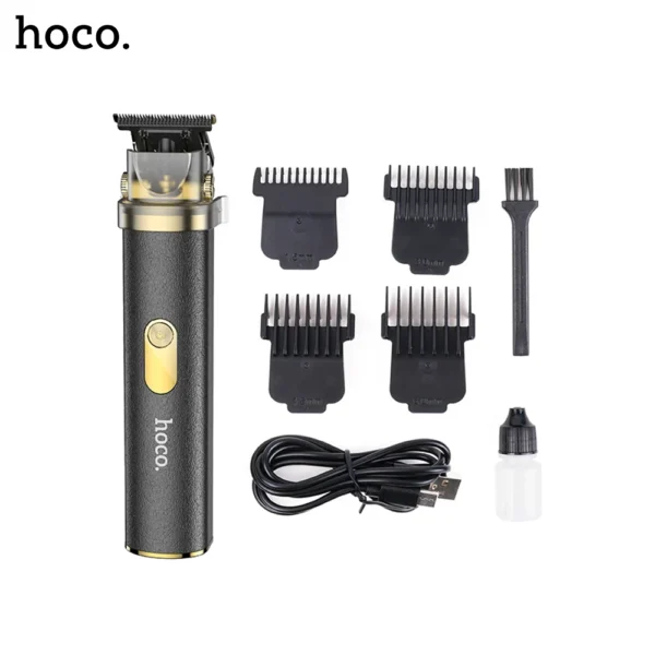 HOCO HP22 Retro Design Engraving Electric Hair Clipper - Image 2