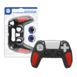 4A HS-PS5304 PS5 Controller Silicon case with 2 Thumb caps