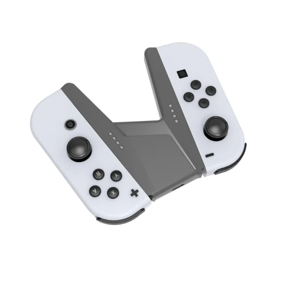 HS-SW385BK Joy Con Charging Grip for Swith / Switch OLED - Black - Image 3