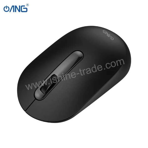 ANG MS01 Platinum 2.4G Business Wireless Mouse - Black - Image 5