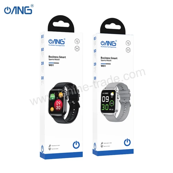 ANG W01 Smart Sports Watch (Call Version) - Image 1