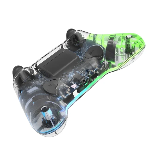 HS-PS4280CR Whole Function Wireless Gamepad for PS4/PC Gaming Console With RGB Breathing LED Light - Image 4