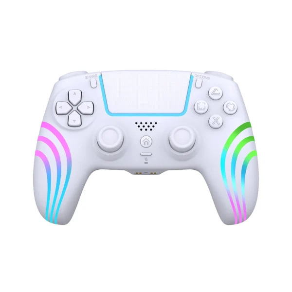 HS-PS4290W Whole Function RGB LED Wireless Gamepad for PS4 Gaming Console - Image 2
