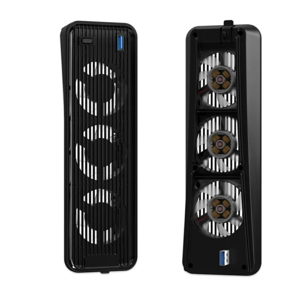 HS-PS5098BK USB 3.0 Cooling Fan For PS5 Digital Edition/CD-ROM Edition - Image 2