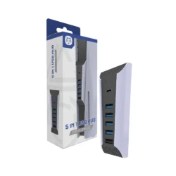 HS-PS5027 5 in 1 USB HUB For PS5 Console