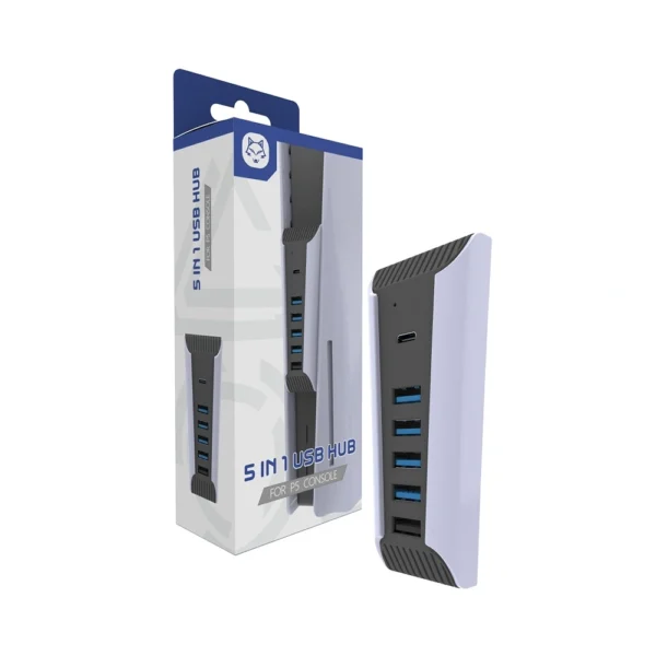 HS-PS5027 5 in 1 USB HUB For PS5 Console - Image 1