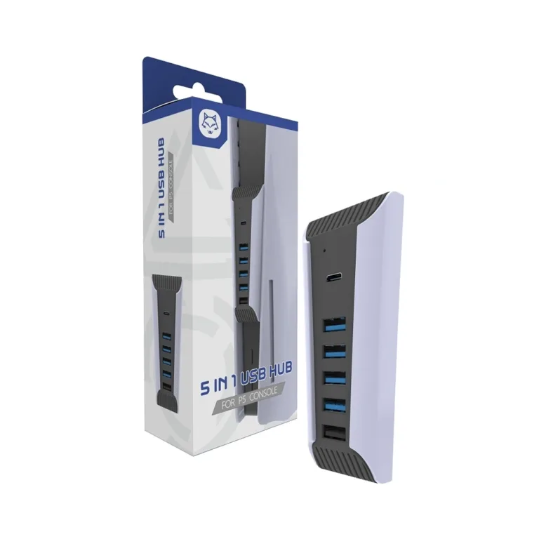 75A HS PS5027 5 in 1 USB HUB For PS5 Console Boltify Limited T/A iShine Trade