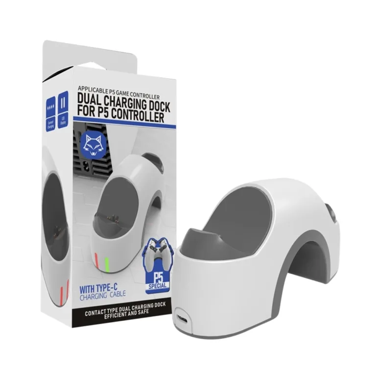 76A HS PS5050 Dual Charging Dock for PS5 Controller Boltify Limited T/A iShine Trade