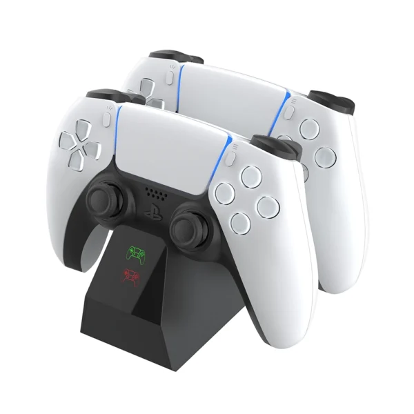 HS-PS5008BK Double Charging Dock For PS5 Controller - Image 4