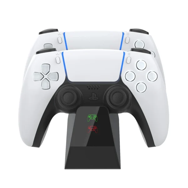 HS-PS5008BK Double Charging Dock For PS5 Controller - Image 5
