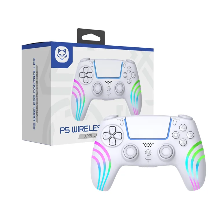 85A HS PS5230W RGB Wireless Controller for PS5 PS5 SLIM PS5 PRO PC Boltify Limited T/A iShine Trade