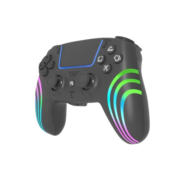 HS-PS5230BK RGB Wireless Controller for PS5 /PS5 SLIM /PS5 PRO /PC - Image 3