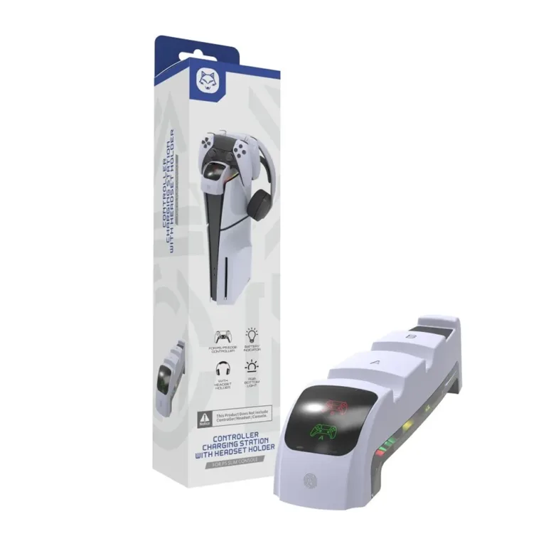 88A HS P5S022 Controller Charging Station With Headset Holder For PS5 Slim Console Boltify Limited T/A iShine Trade
