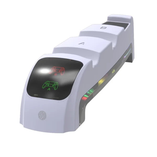 HS-P5S022 Controller Charging Station With Headset Holder For PS5 Slim Console - Image 4