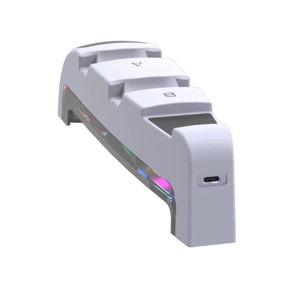 HS-P5S022 Controller Charging Station With Headset Holder For PS5 Slim Console - Image 5