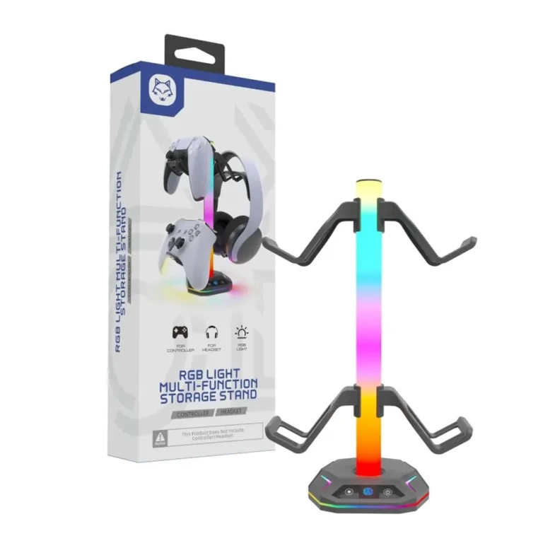 89A HS P5S023A RGB Light Multi Function Storage Stand for Game Controller Boltify Limited T/A iShine Trade
