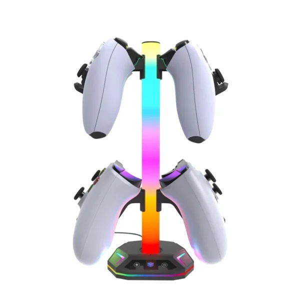 HS-P5S023A RGB Light Multi Function Storage Stand for Game Controller - Image 4
