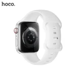 HOCO WA15 iWatch Flexible Series 8 Character Buckle Solid Color Silicone Strap for 38/40/41/42 mm - 1