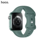 HOCO WA15 iWatch Flexible Series 8 Character Buckle Solid Color Silicone Strap for 44/45/46/49 mm - Alfalfa