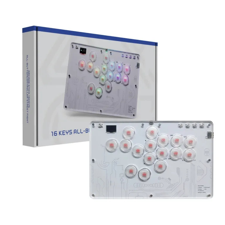 95A HS JOY100 Arcade Stick 16Keys All Button Controller Street Fight For PC PS3 PS4 Switch Steam Boltify Limited T/A iShine Trade